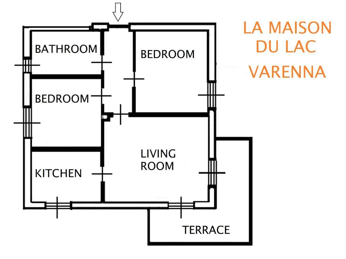 La Maison Du Lac ヴァレンナ エクステリア 写真